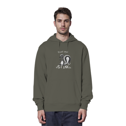 Trust Your inSTINKts Stinktier Humor - Organic Hoodie
