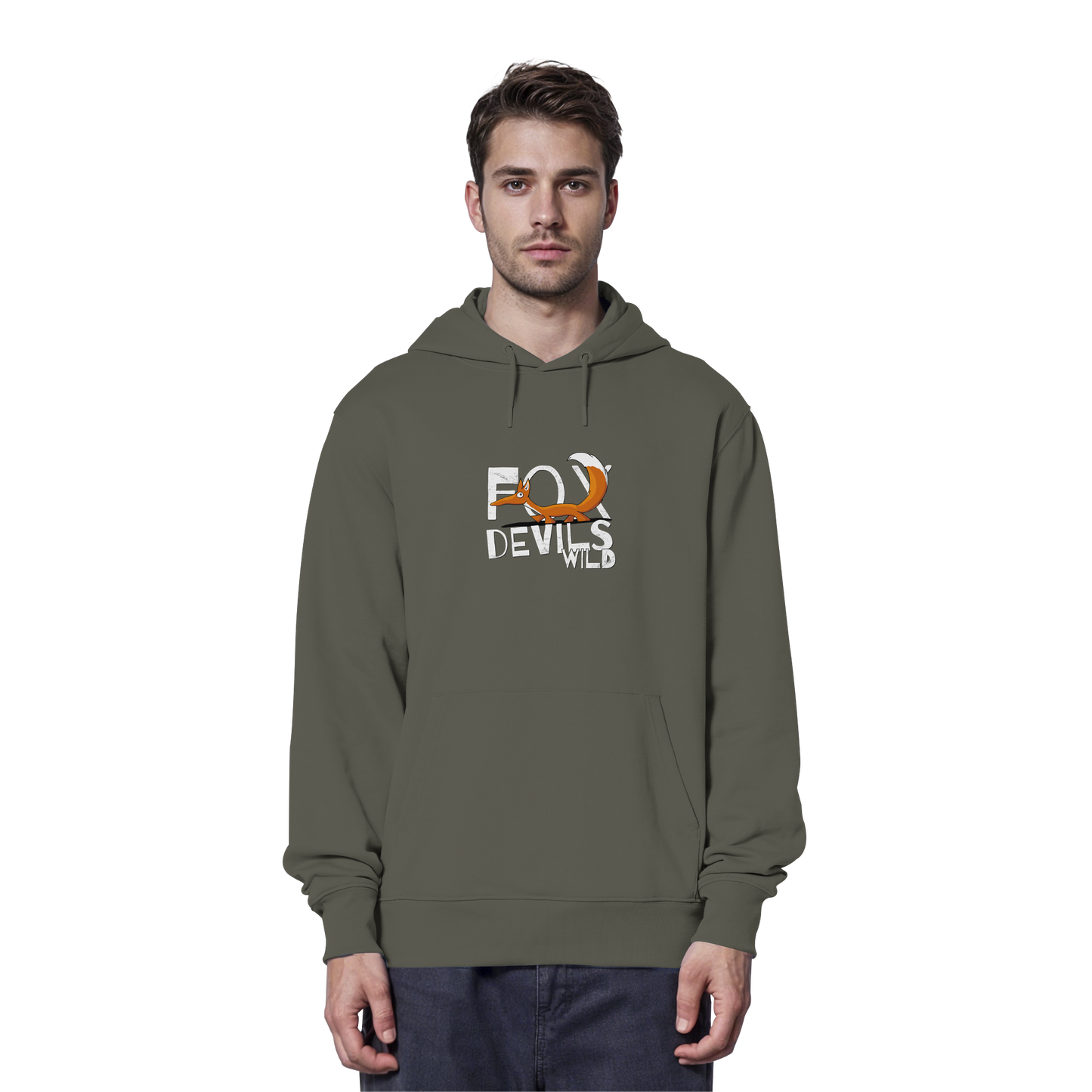 Fox-Devils-Wild Fuchs - Organic Hoodie