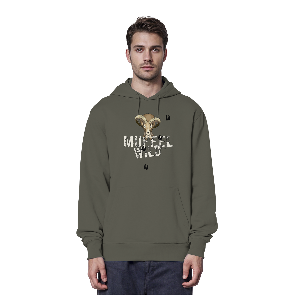 Muffel Wild Mufflon - Organic Hoodie