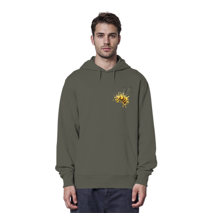 Lässige kleine Honig-Biene - Organic Hoodie