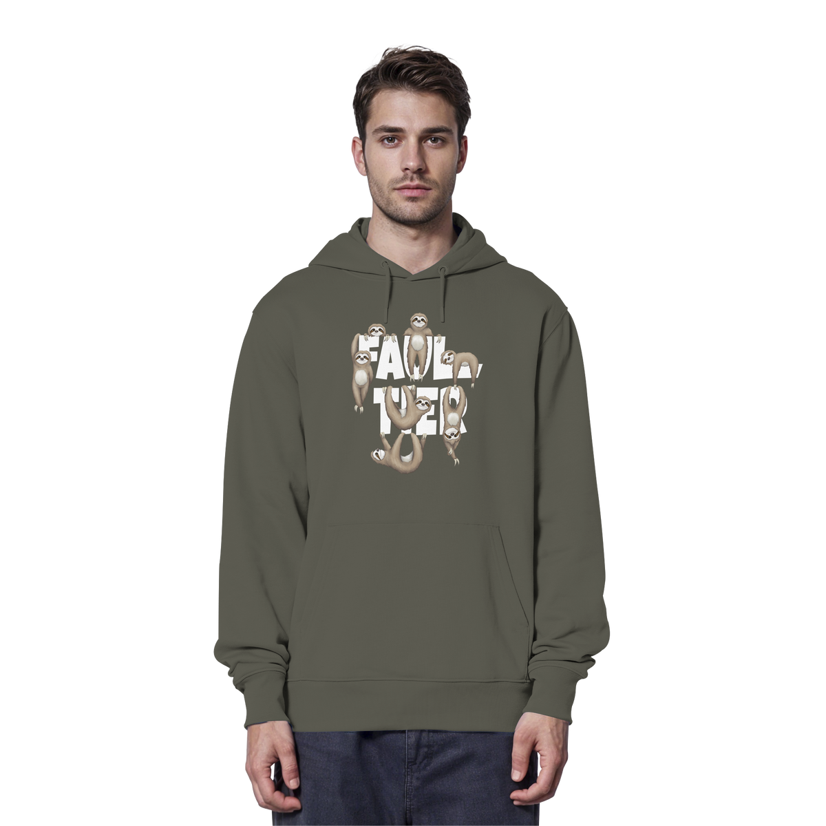Viele gechillte Faultiere - Organic Hoodie