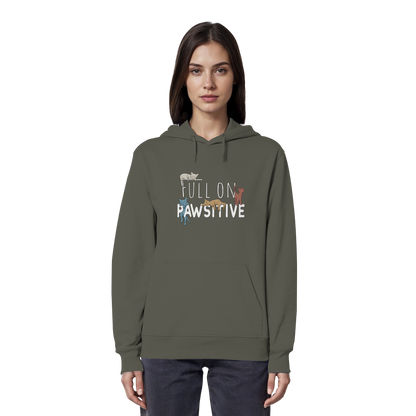 Full On Pawsitive! Gechillte Katzen - Organic Hoodie