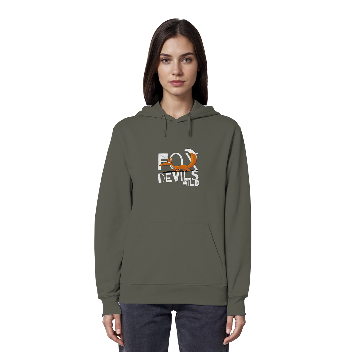 Fox-Devils-Wild Fuchs - Organic Hoodie