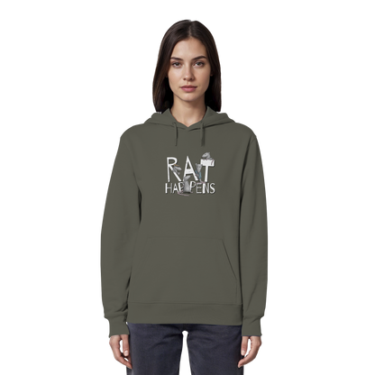 Rat Happens Ratten - Organic Hoodie