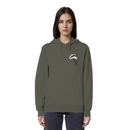 Lässiger Dachs Meister Grimbart - Organic Hoodie