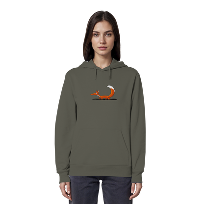Lässiger cooler Fuchs | Mr. Fox, der Schleicher - Organic Hoodie