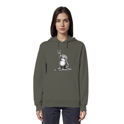 Rock On Party Faultier - Organic Hoodie