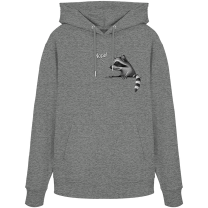 Nope! Frecher verwegener Waschbär - Organic Hoodie