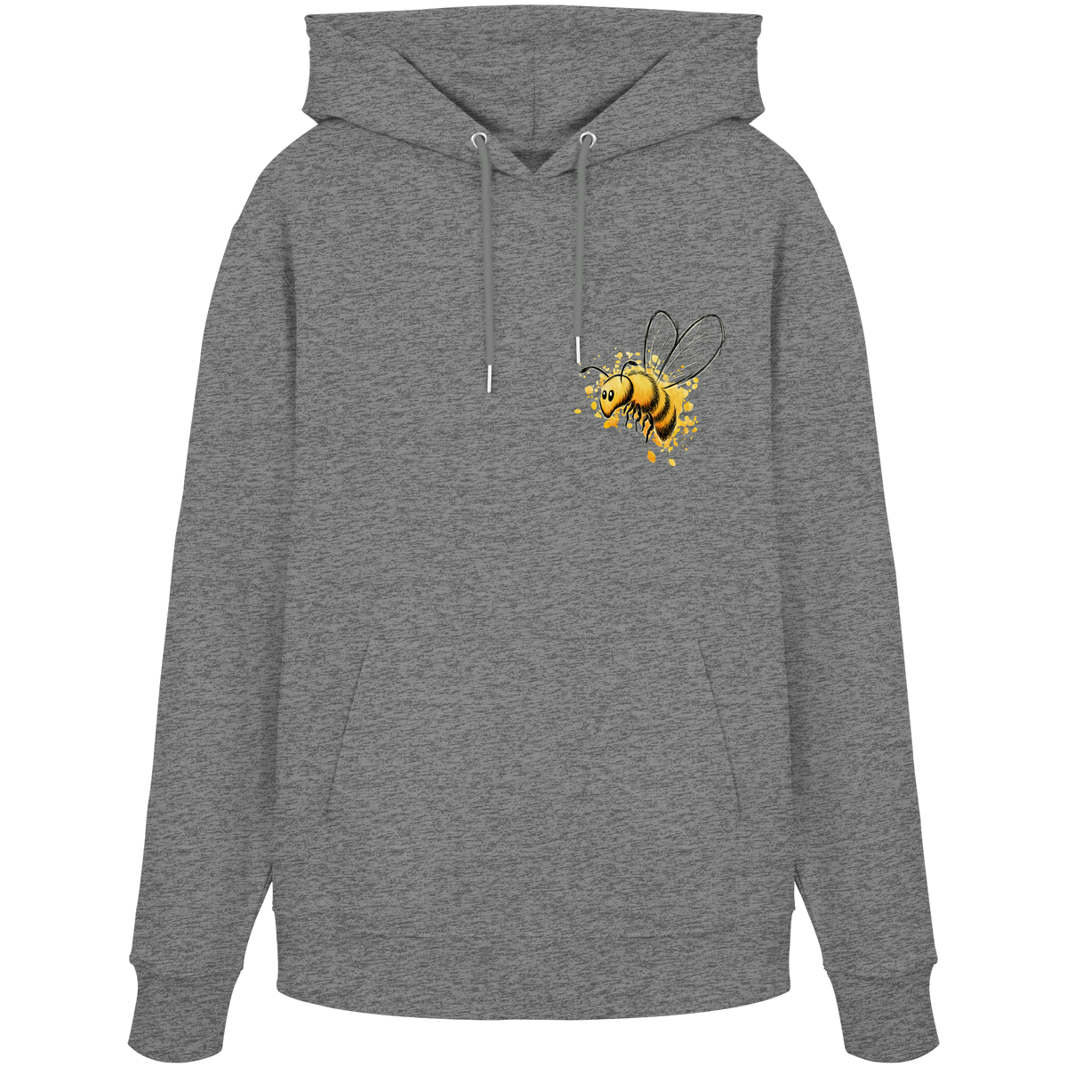 Lässige kleine Honig-Biene - Organic Hoodie