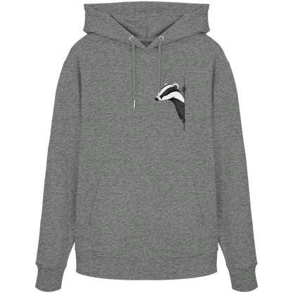 Lässiger Dachs Meister Grimbart - Organic Hoodie