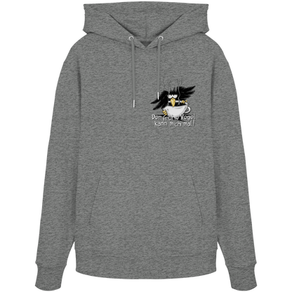 Der frühe Vogel kann mich mal | Kaffee Rabe - Organic Hoodie