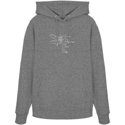 Breite die Flügel aus und flieg los | Libelle - Organic Hoodie