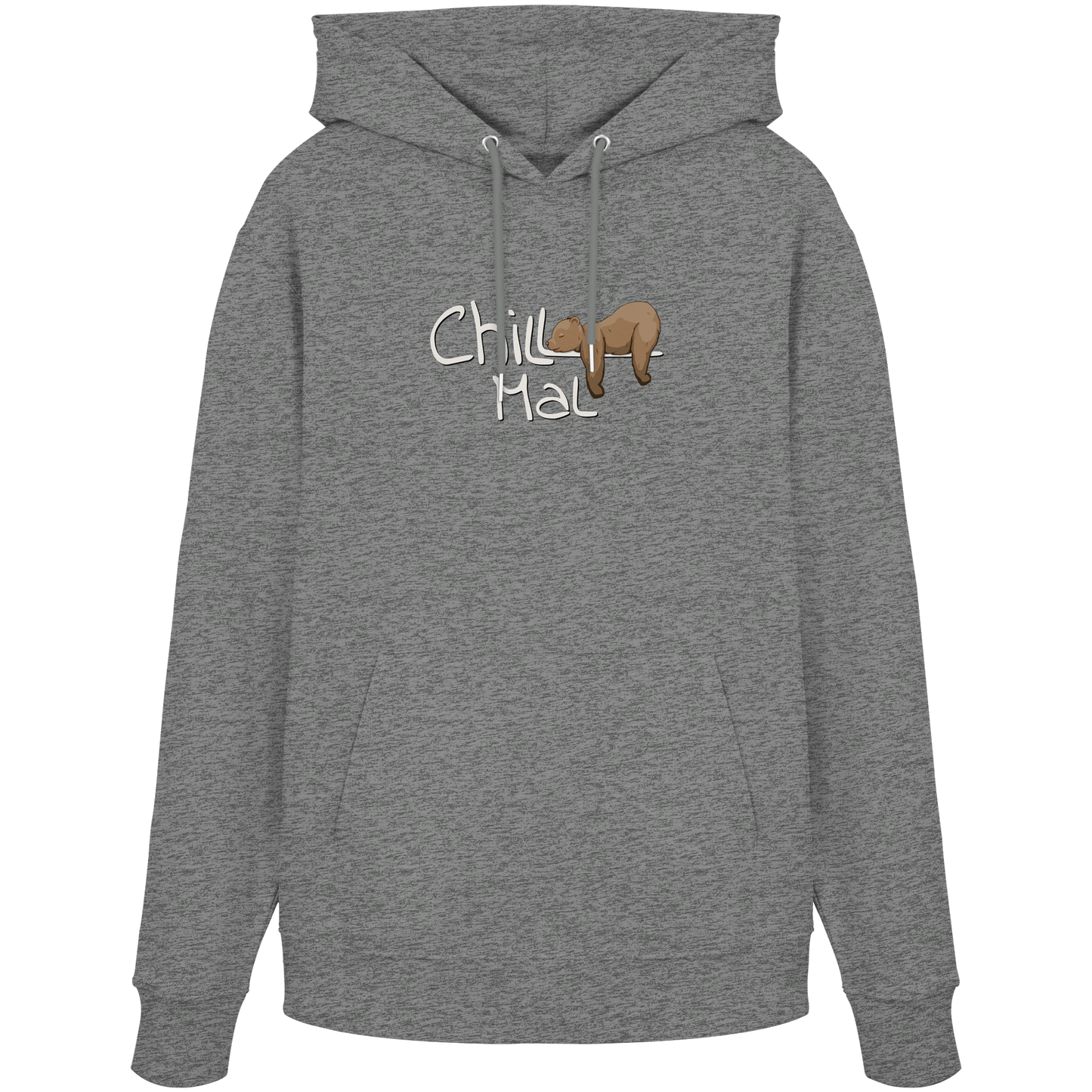 Chill Mal schläfriger Braunbär - Organic Hoodie