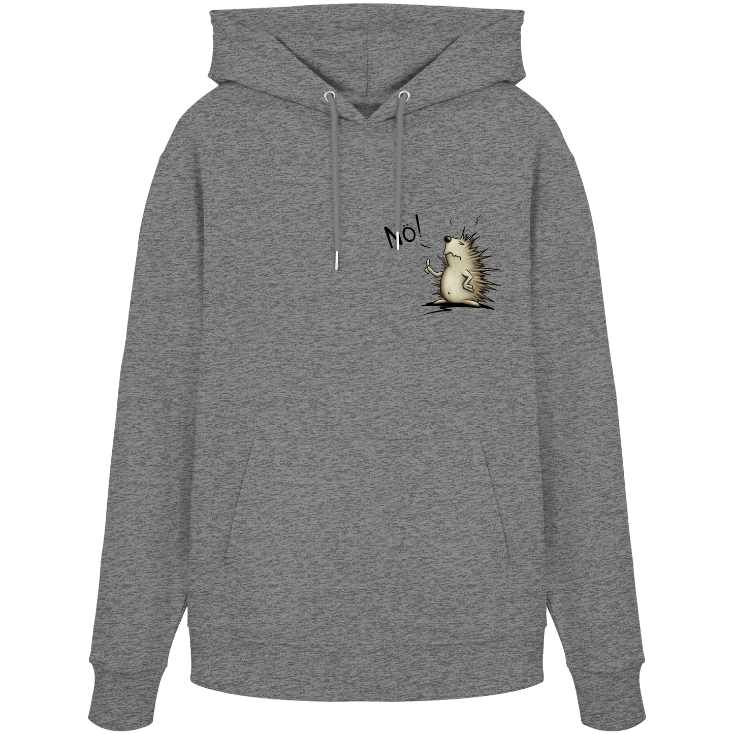 Nö! Grummeliger Igel - Organic Hoodie