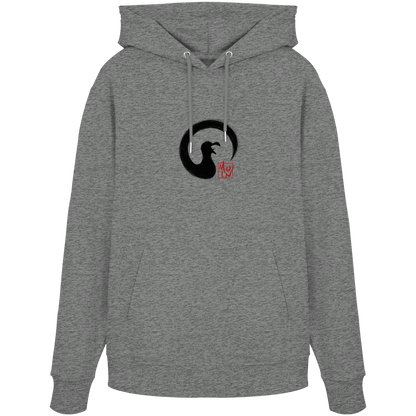 Moin kreischende japanische Enso Möwe - Organic Hoodie
