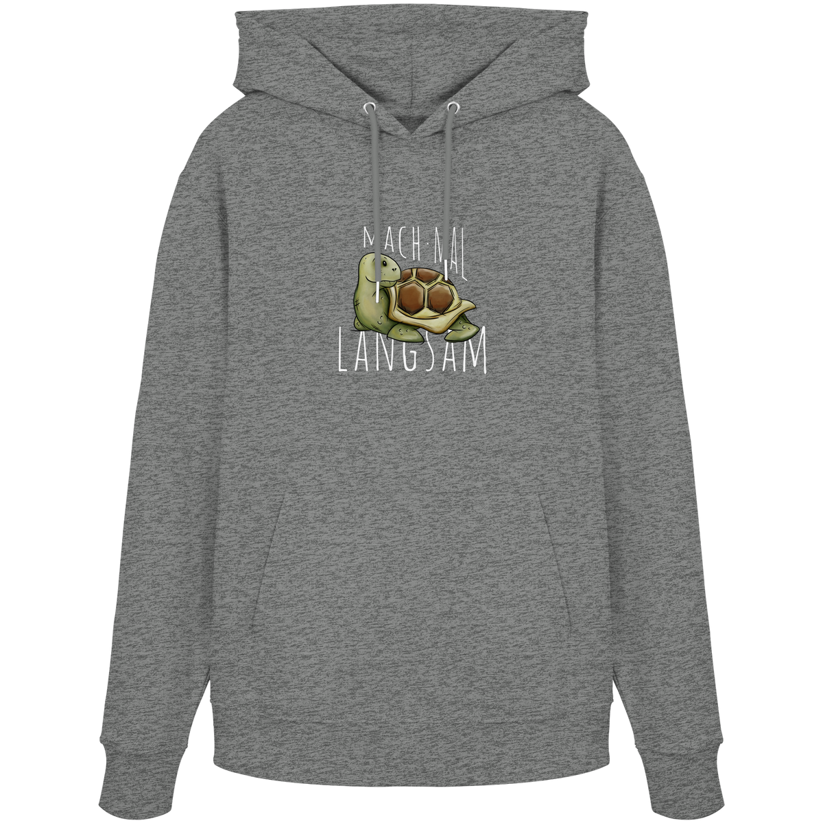 Mach mal langsam Schildkröte - Organic Hoodie