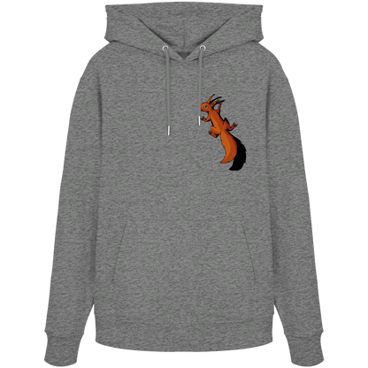 Süßes Eichhörnchen klettert - Organic Hoodie