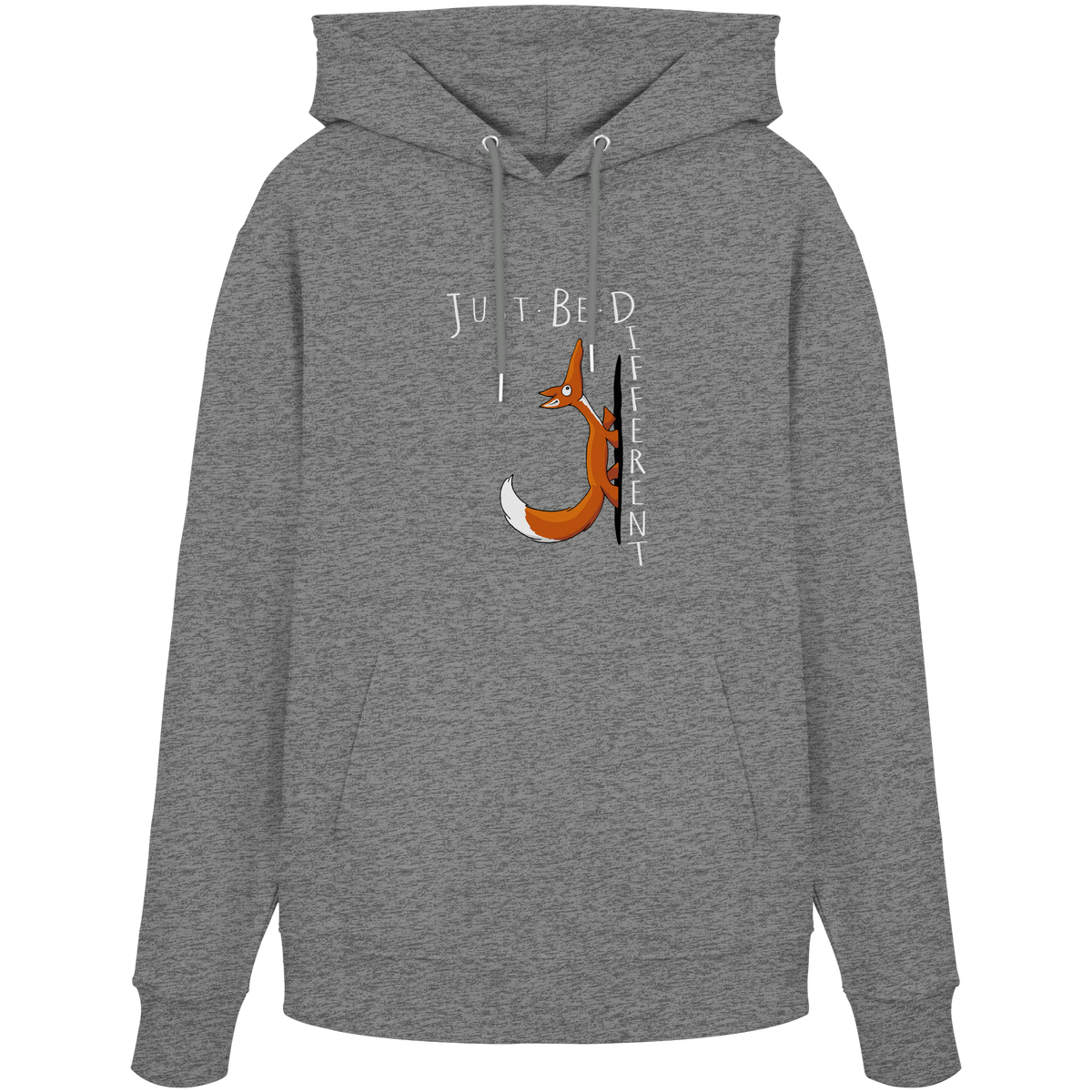 Just Be Different | Sei Anders, kleiner Fuchs - Organic Hoodie