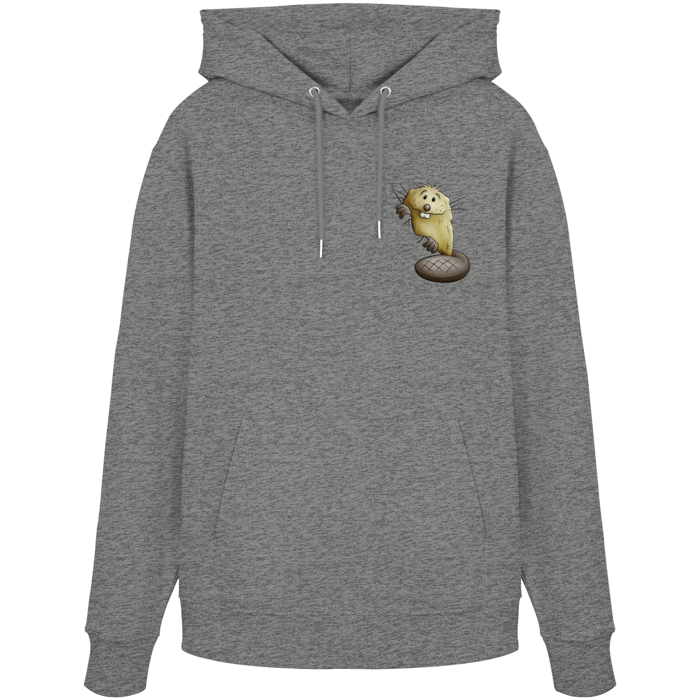 Lustiger frecher Biber - Organic Hoodie