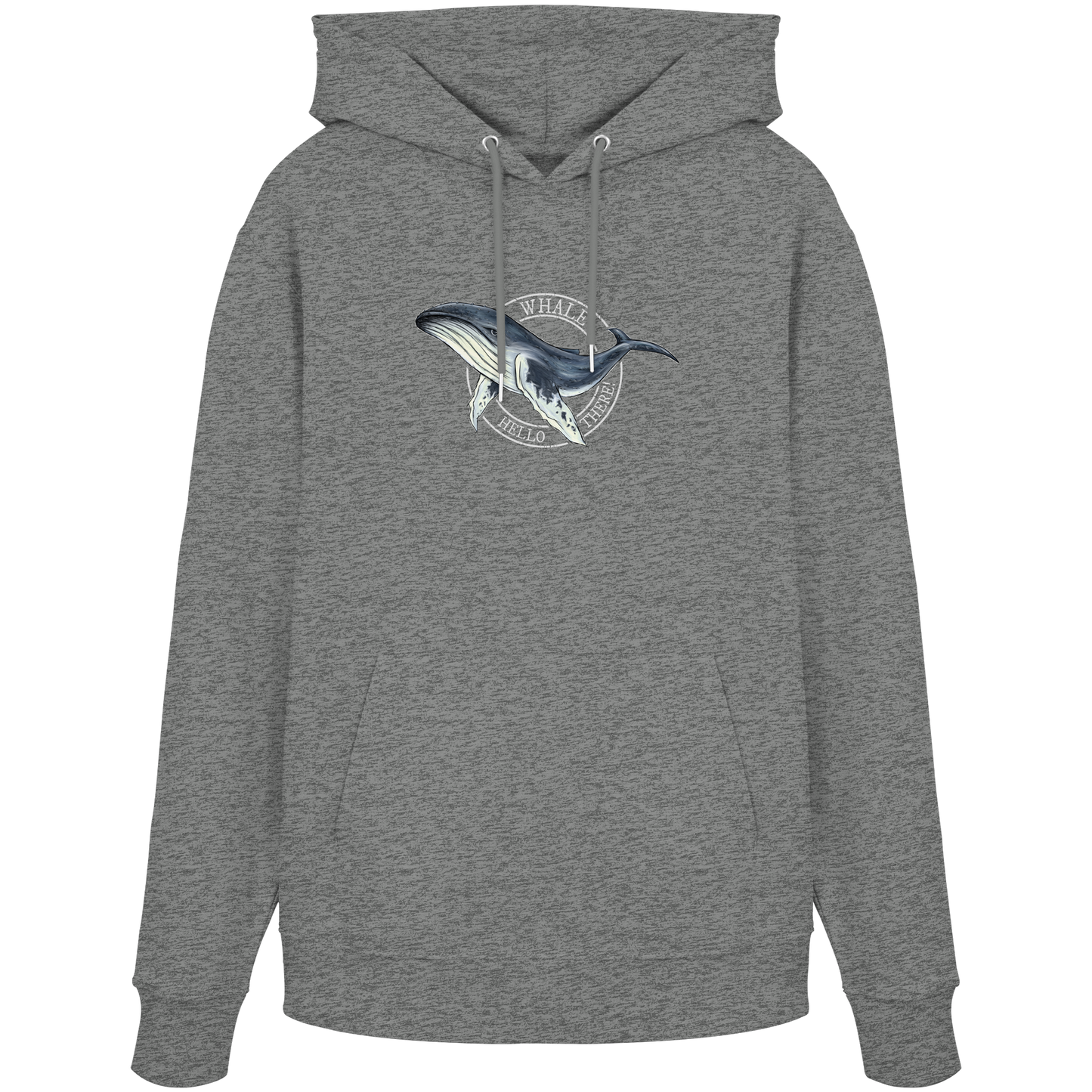 Whale, Hello There | Buckelwal - Organic Hoodie