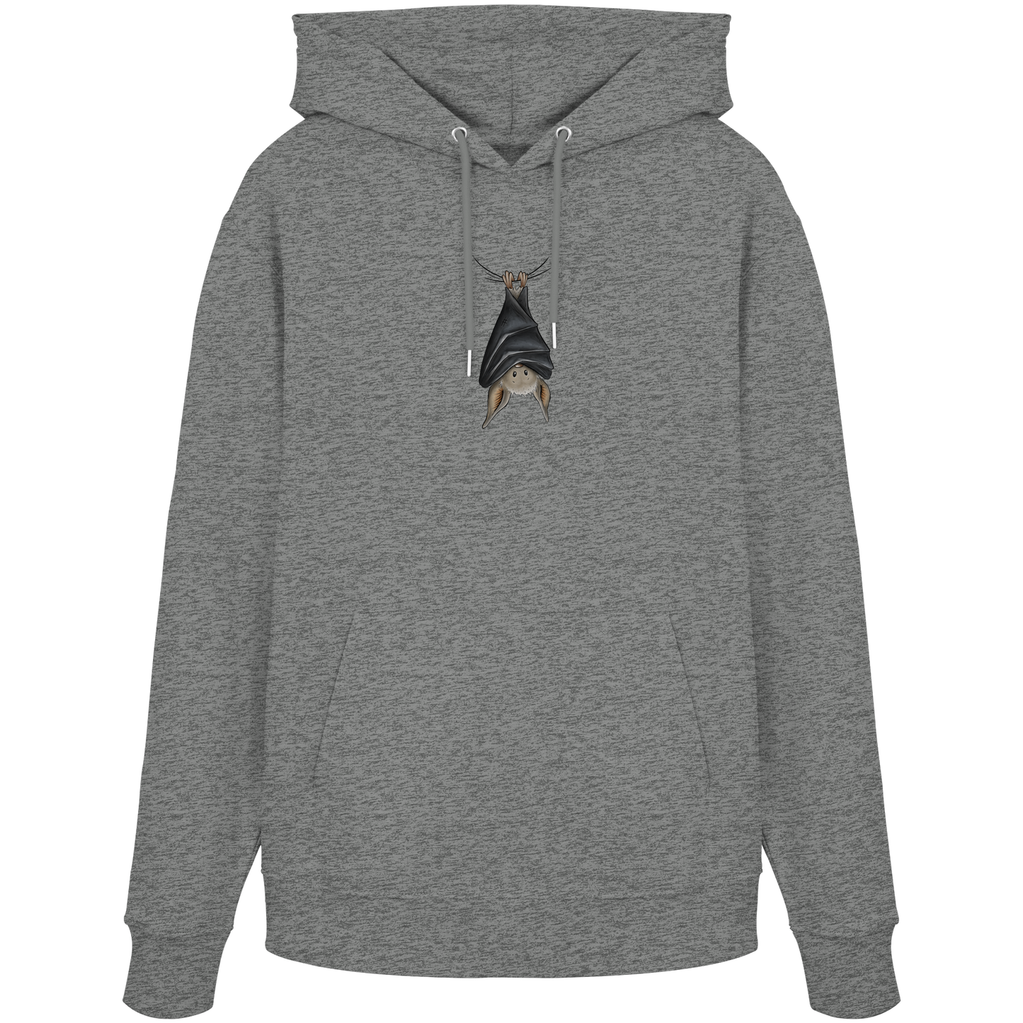 Lustig chillende Fledermaus - Organic Hoodie