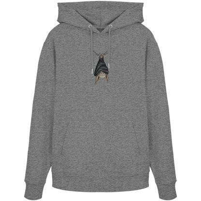 Lustig chillende Fledermaus - Organic Hoodie