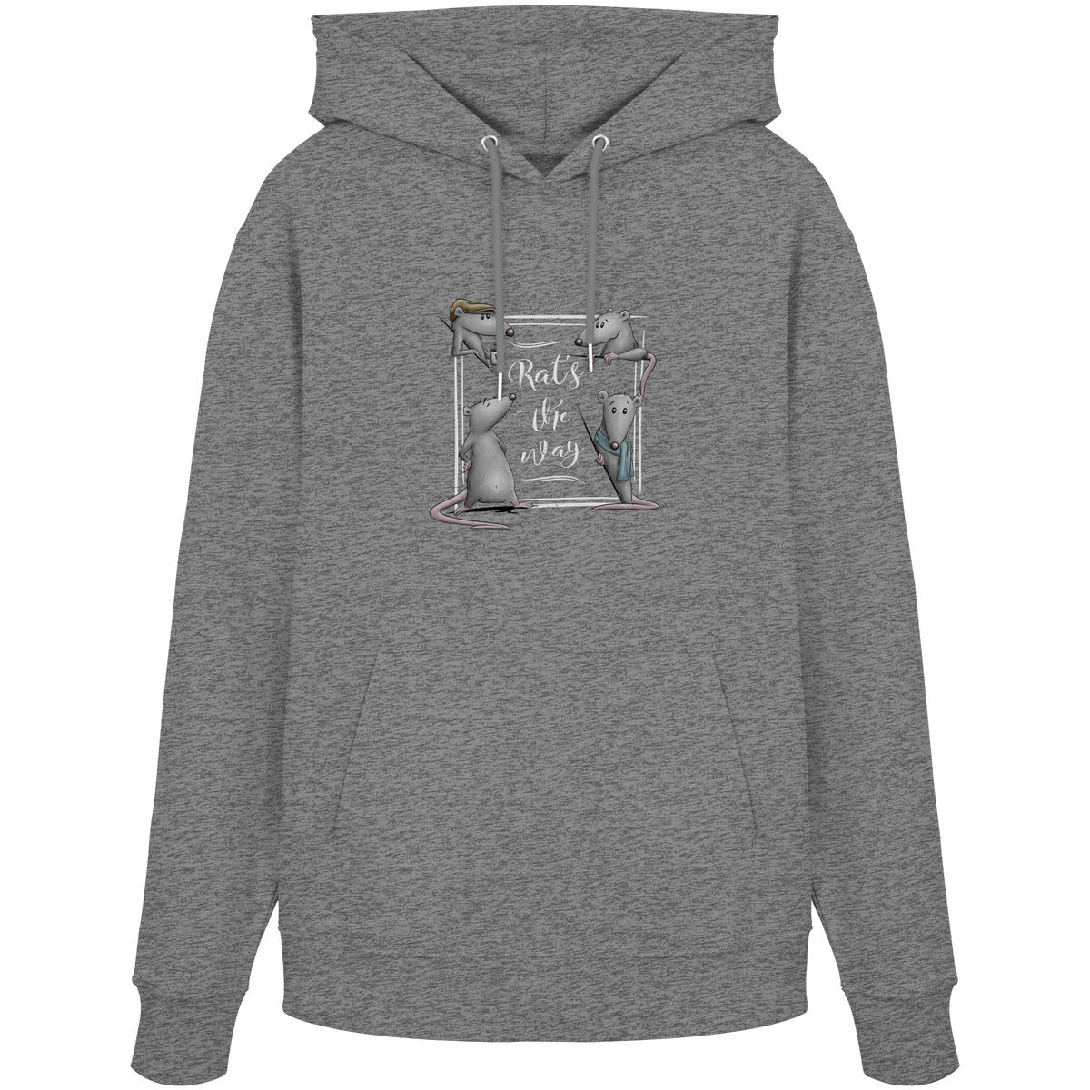 Rat’s The Way Kaffeehaus Ratten - Organic Hoodie