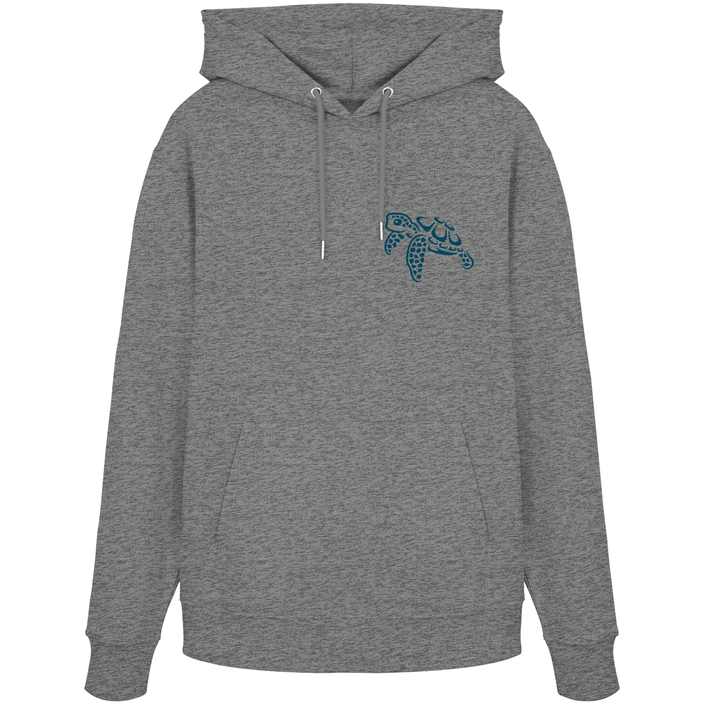 Lässig lustige Wasserschildkröte - Organic Hoodie
