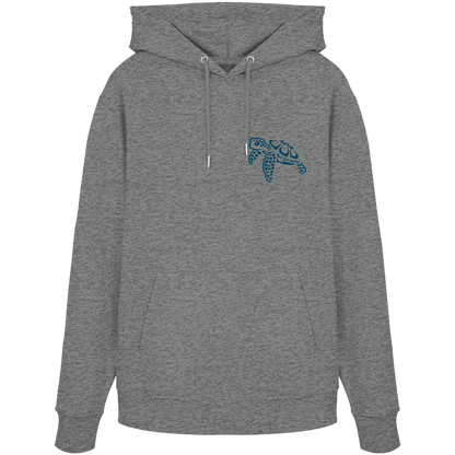 Lässig lustige Wasserschildkröte - Organic Hoodie