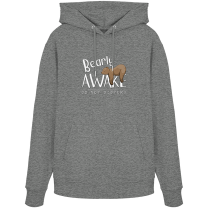 Bearly Awake Bitte nicht stören Bär - Organic Hoodie