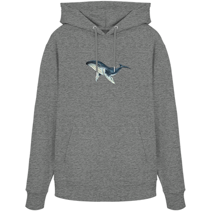 Tiefsee Ozean-Riese Buckelwal - Organic Hoodie