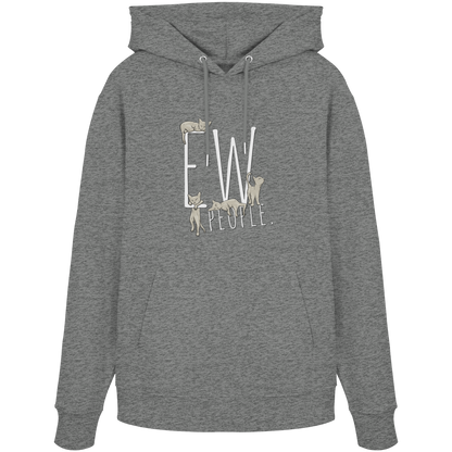 Ew, People. Sarkastische Katzen - Organic Hoodie