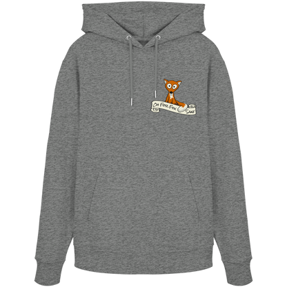Oh For Fox Sake – Um Fuchses Willen - Organic Hoodie