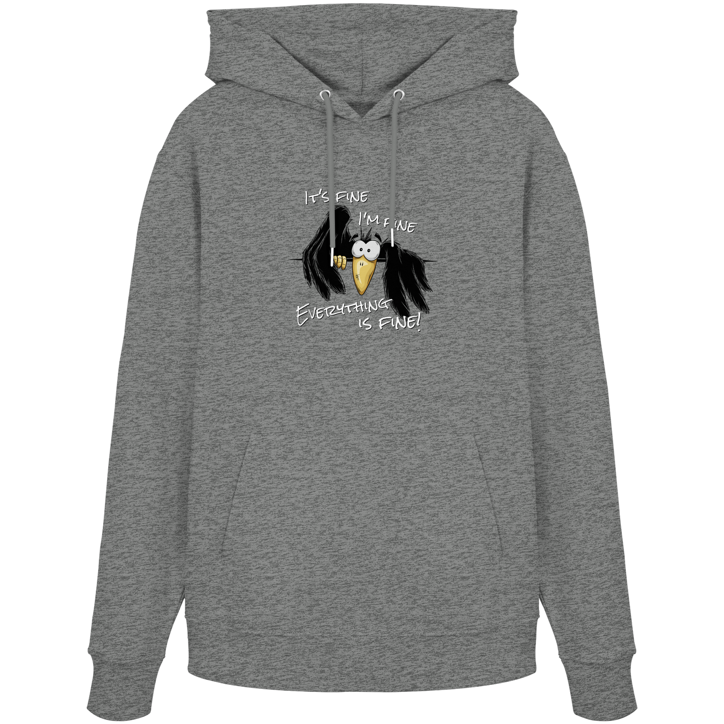 I’m Fine Rabe | Alles Gut Krähe - Organic Hoodie