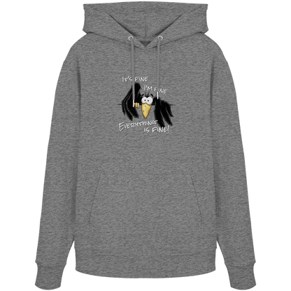 I’m Fine Rabe | Alles Gut Krähe - Organic Hoodie