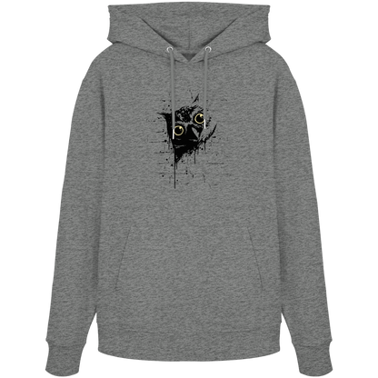 Lässige Street Art Eule - Organic Hoodie