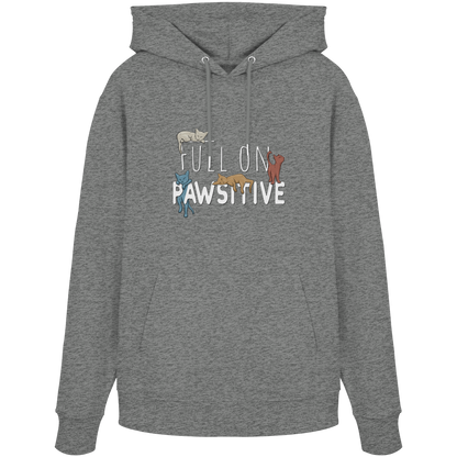 Full On Pawsitive! Gechillte Katzen - Organic Hoodie
