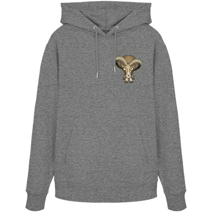 Bockiges Mufflon Widder Schafbock - Organic Hoodie