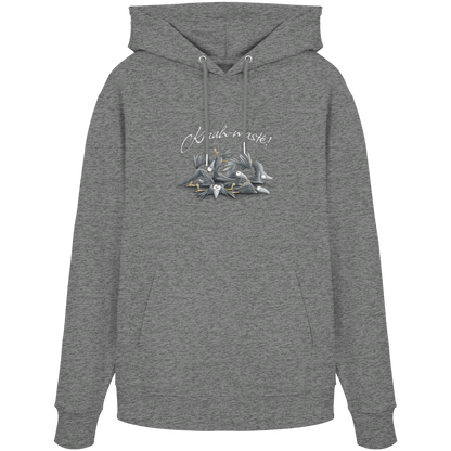 Kraah-masté! Yoga Raben Krähen - Organic Hoodie