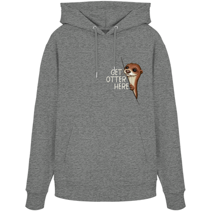 Get Otter Here | Lustiger Otter Kalauer - Organic Hoodie