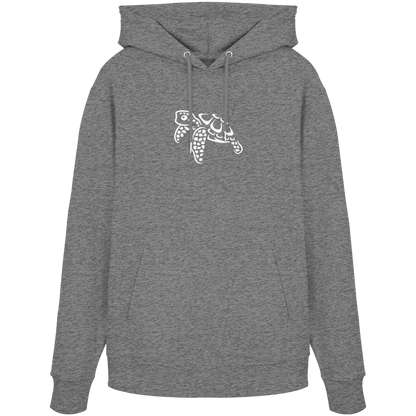 schwimmende Meeres-Schildkröte - Organic Hoodie