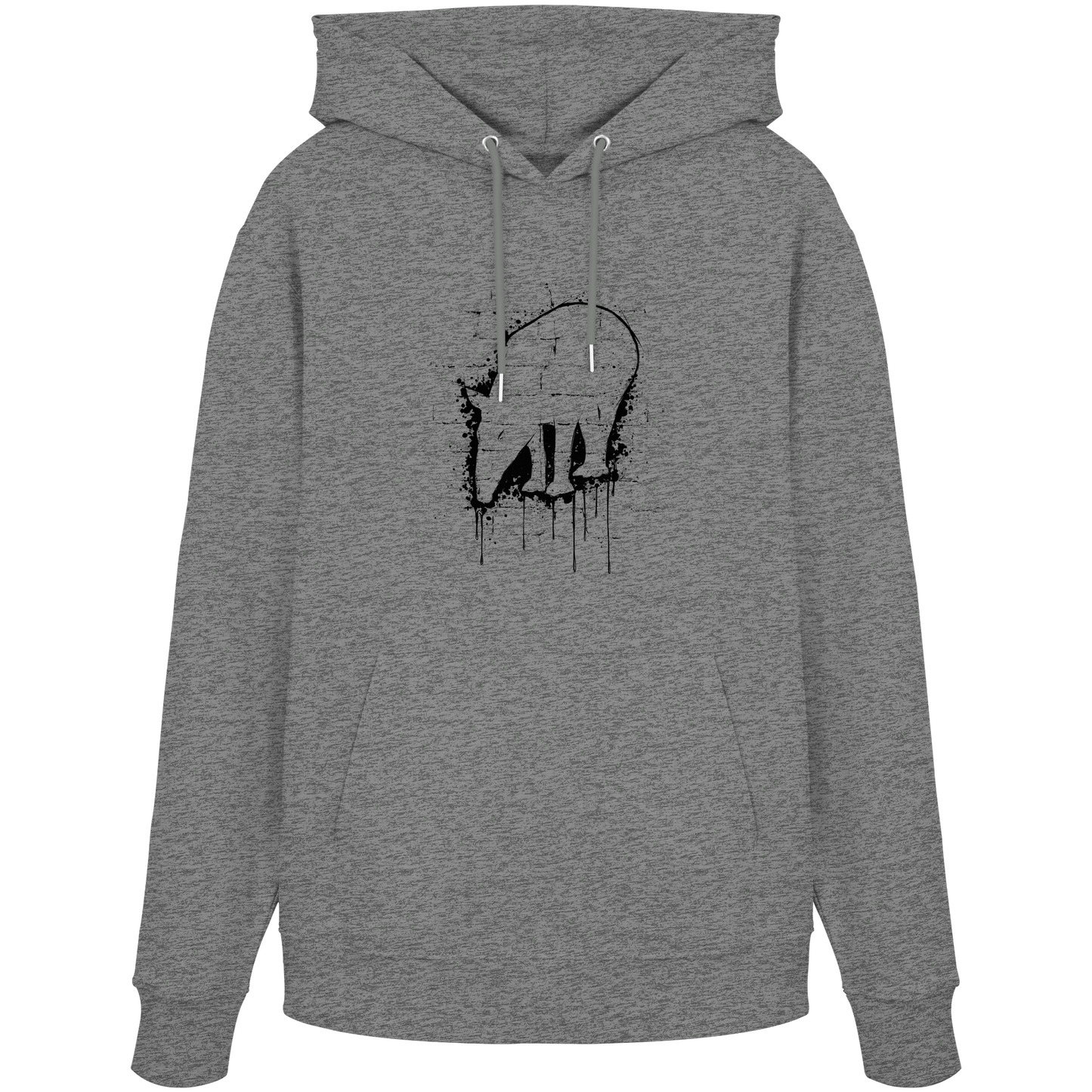 Urban Street Art Tapir Silhouette - Organic Hoodie