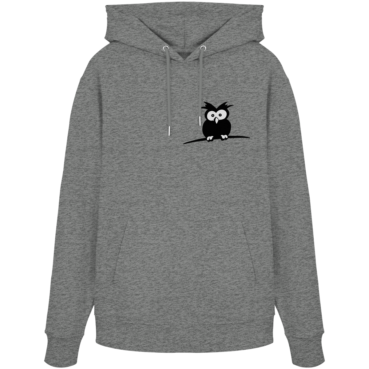 Kleine struppige Eule - Organic Hoodie