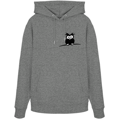 Kleine struppige Eule - Organic Hoodie