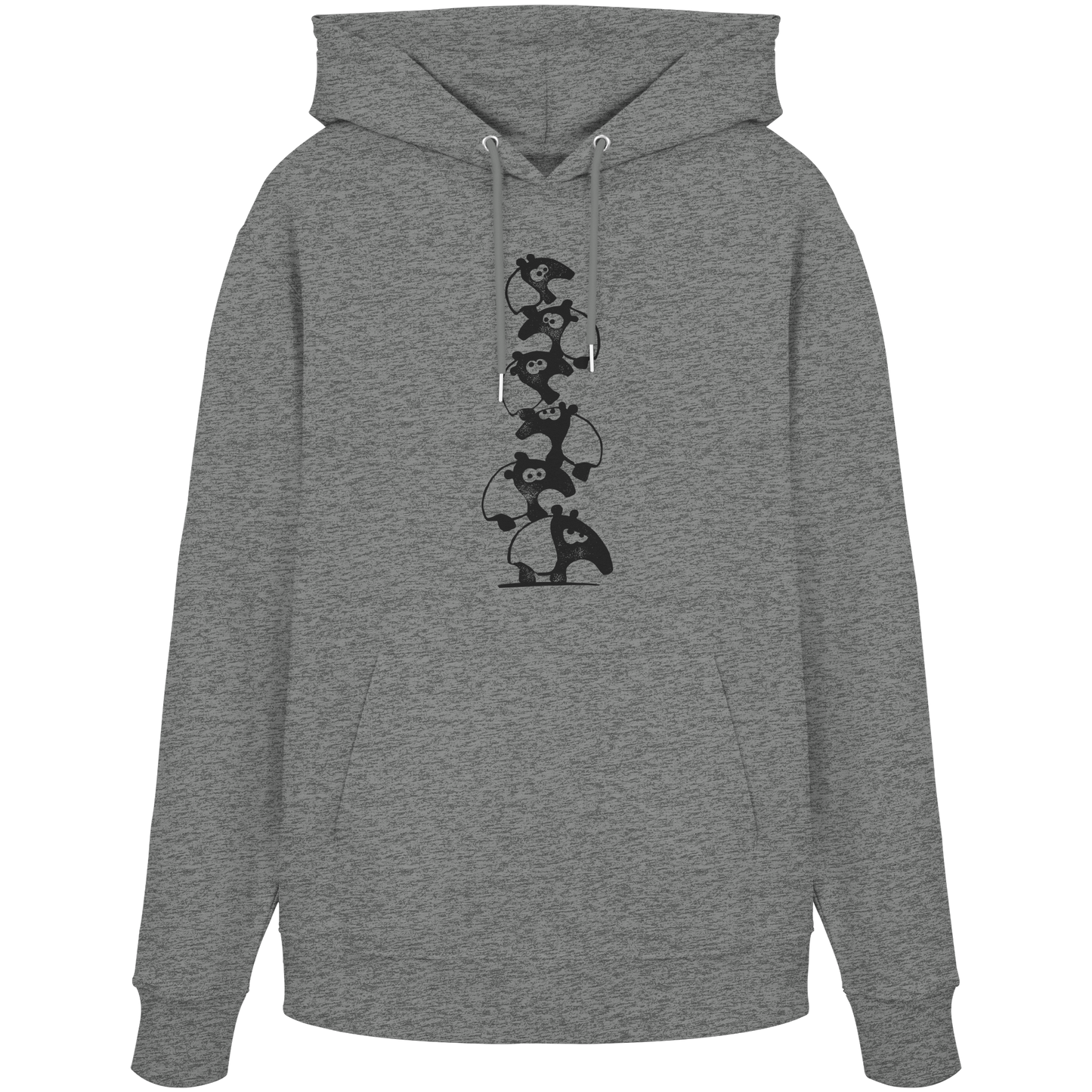 Lustiger Haufen aus Schabracken-Tapiren - Organic Hoodie