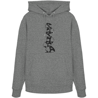Lustiger Haufen aus Schabracken-Tapiren - Organic Hoodie