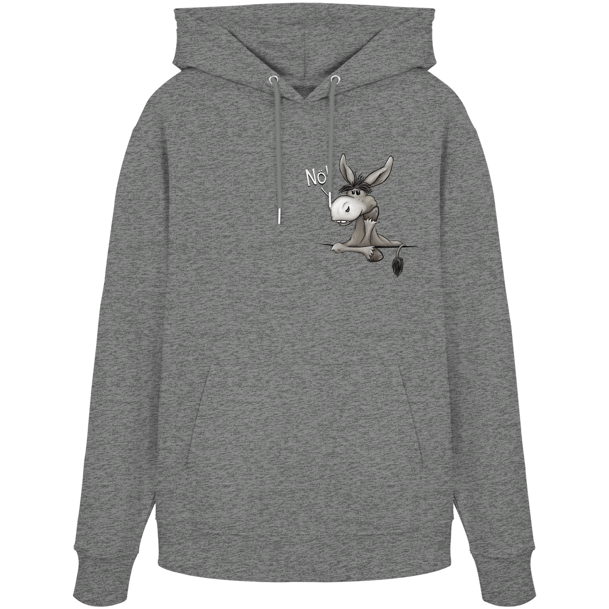 Nö! Störrischer Esel - Organic Hoodie