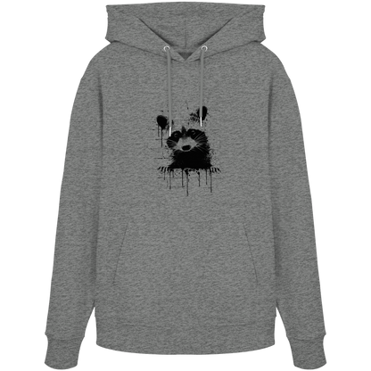 Funky Street Art Waschbär - Organic Hoodie