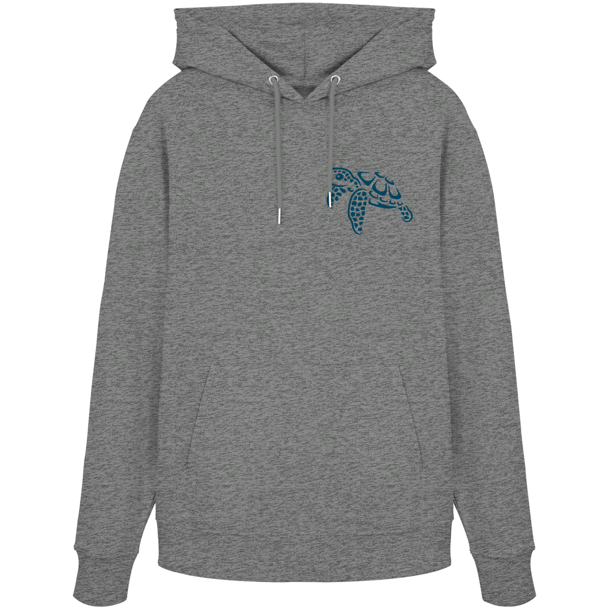 Lässig lustige Wasserschildkröte - Organic Hoodie