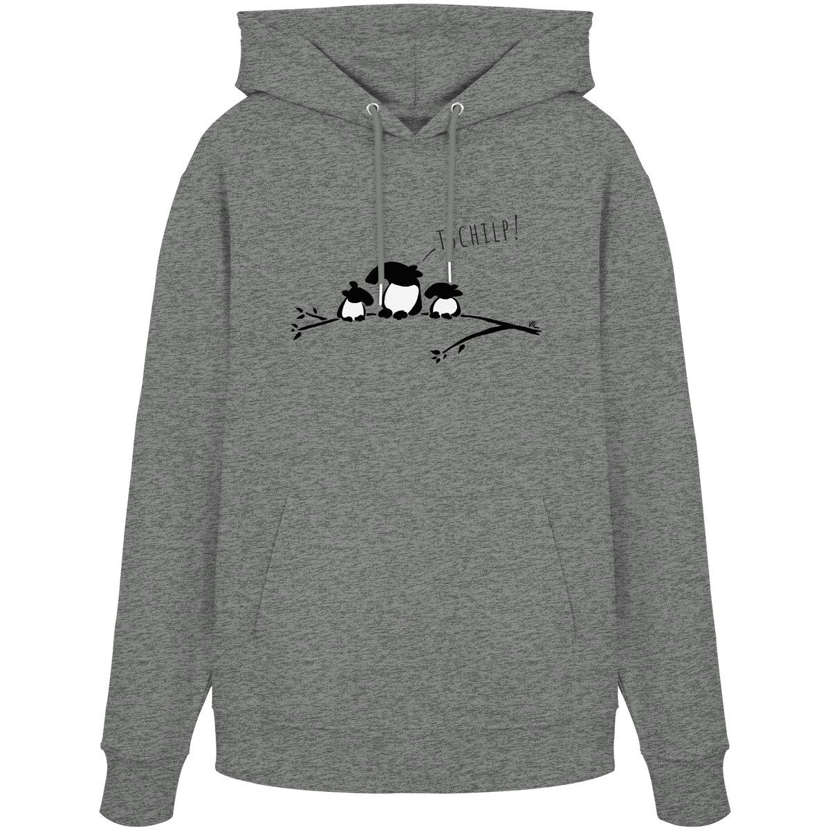 Drei kleine Tapir-Vögel - Organic Hoodie